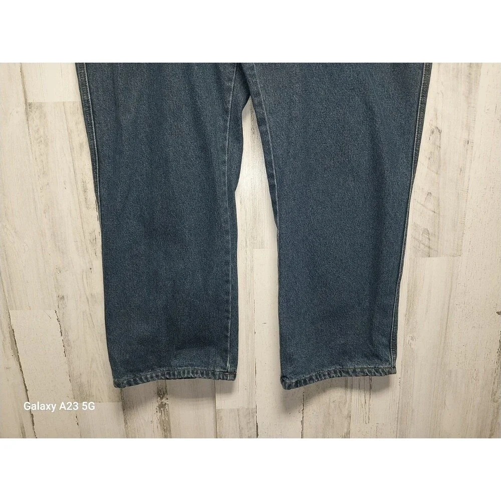 Red Head Flannel Lined Jeans Dark Blue Color Size 44x30 (46x31 Actual)
